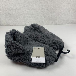 Nordstrom BP456355MI‎ Pull-on Bootie Women S/M(5-7) Gray Charcoal Shearling 8006